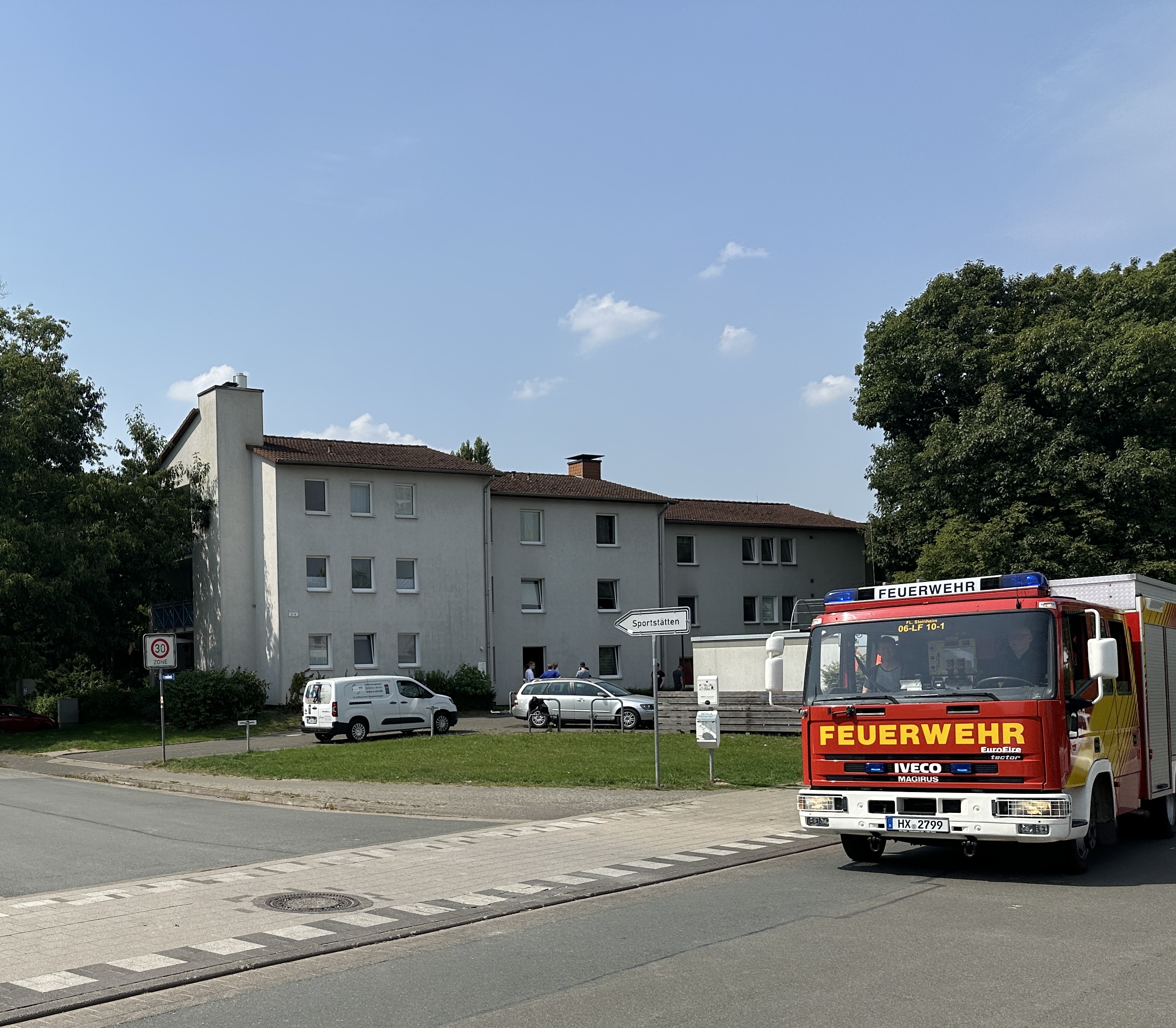 Einsatzfoto Gasgeruch in einem ...