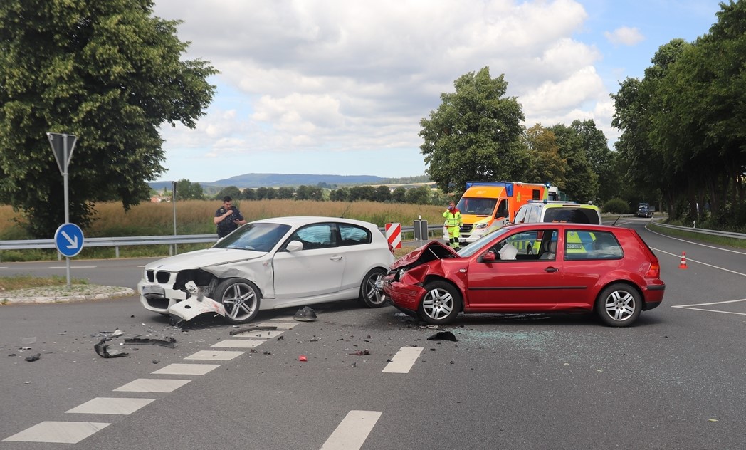 Einsatzfoto Verkehrsunfall