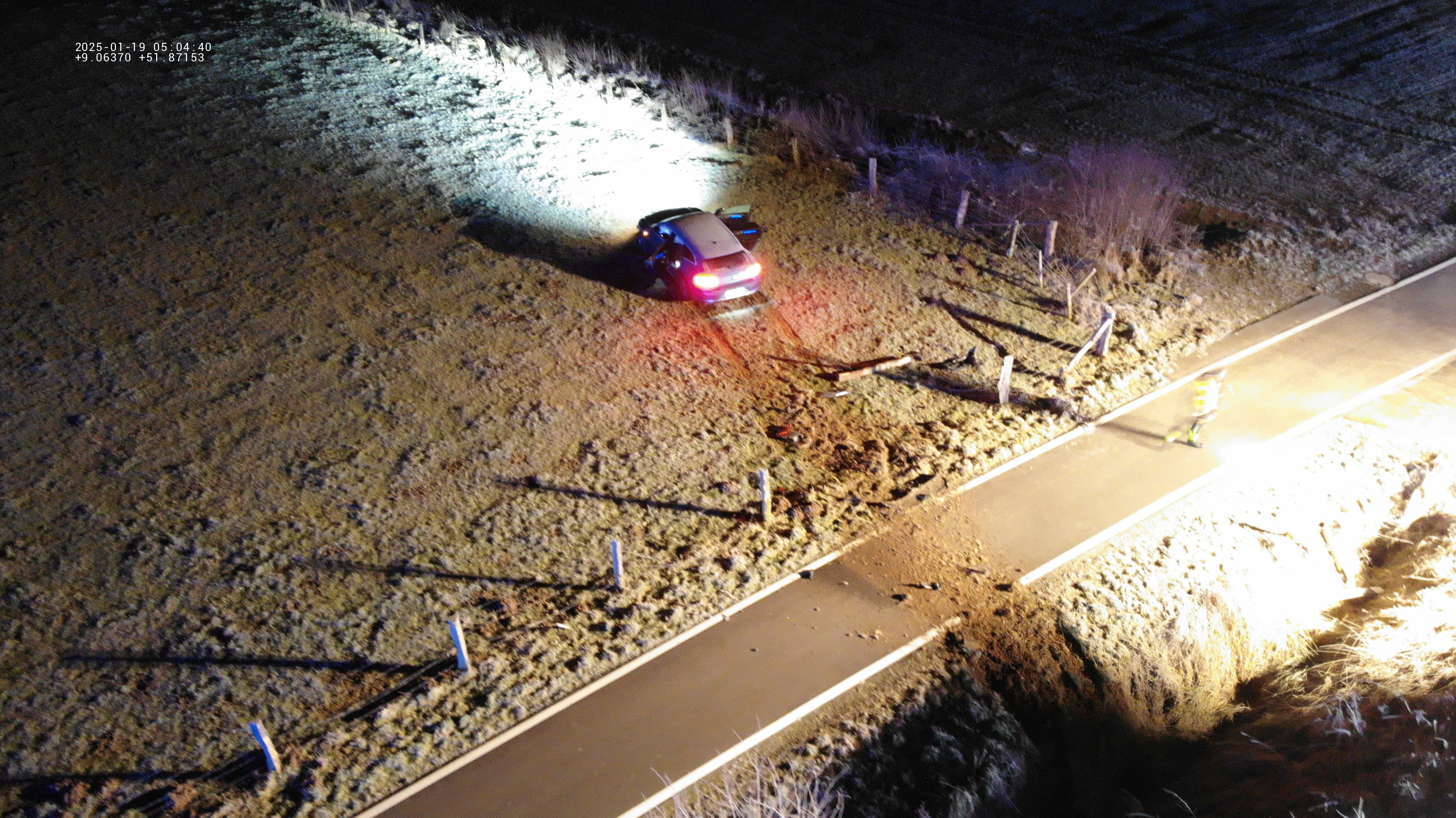 Einsatzfoto Verkehrsunfall Eingeklemmte ...