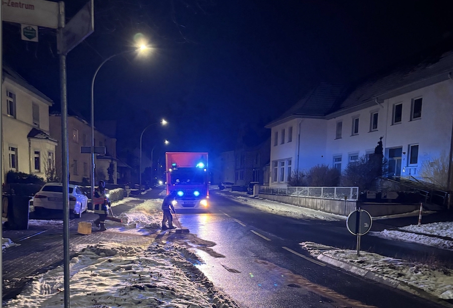 Einsatzfoto Auslaufende Betriebsstoffe ...