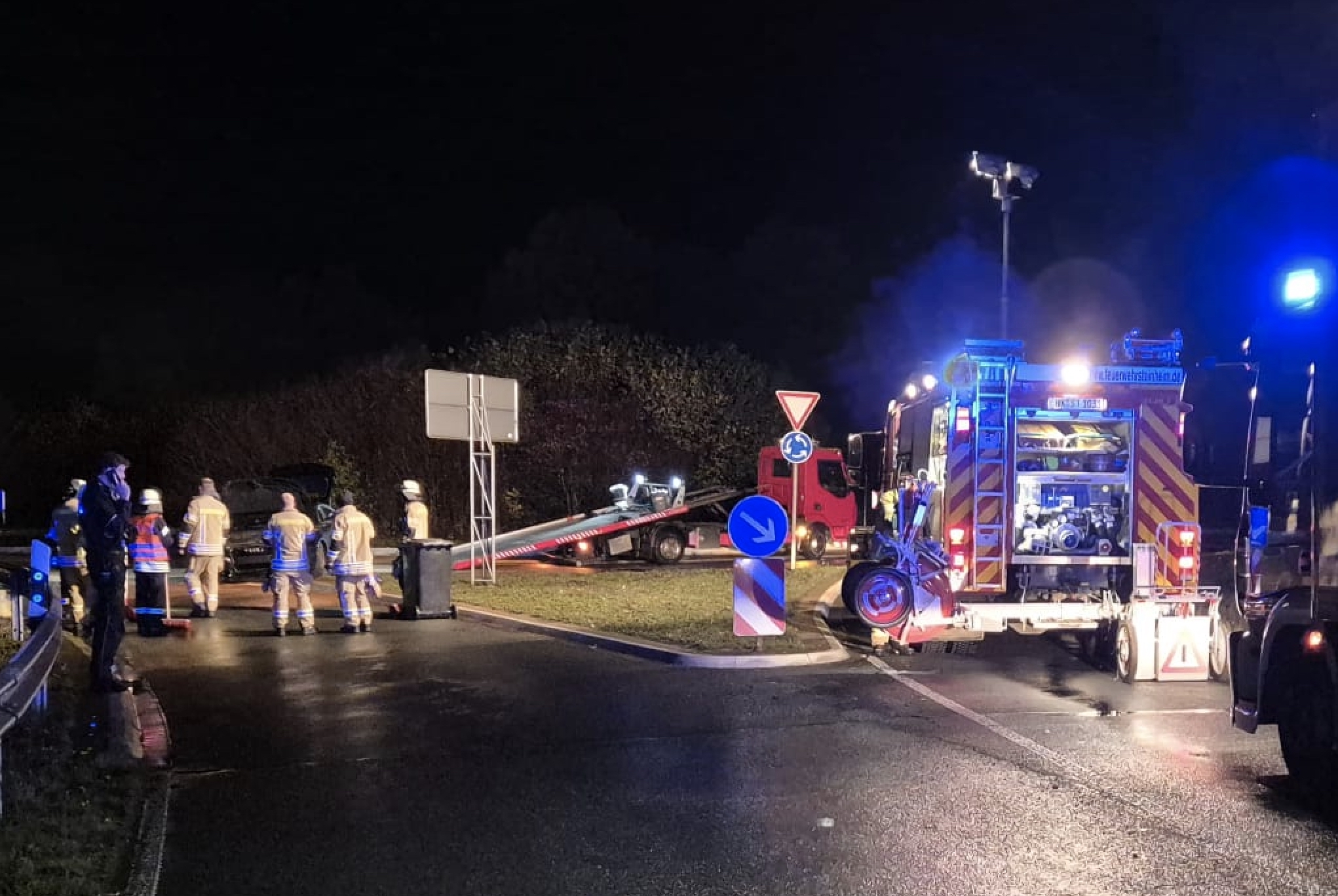 Einsatzfoto Auslaufende Betriebsstoffe ...